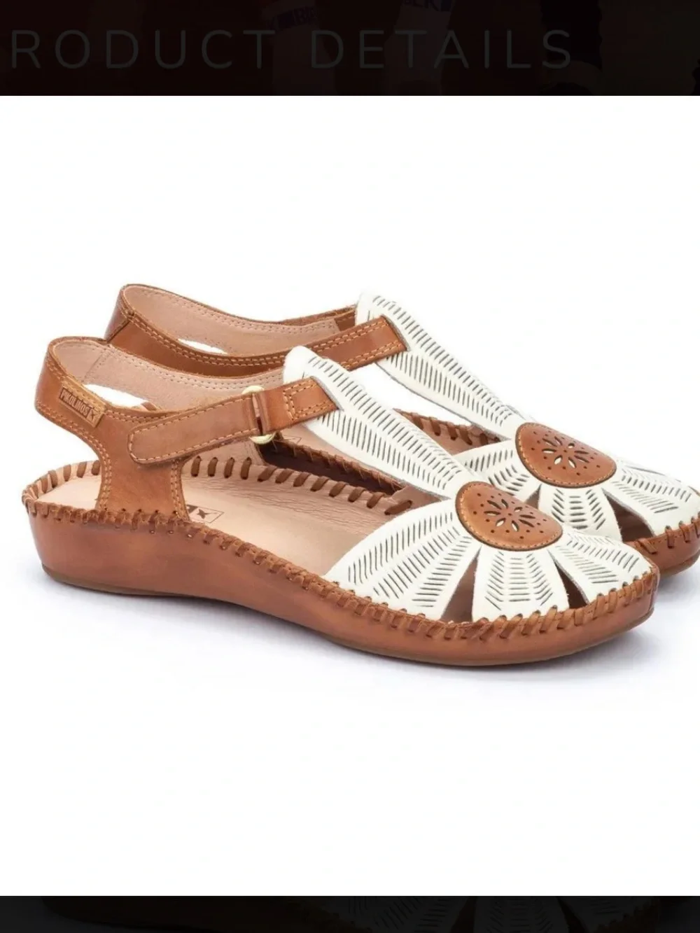 PIKOLINOS WOMEN'S P. VALLARTA Sandals Coastal Leather Comfort Size 38 / 8.5